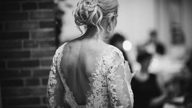 Robe de mariée vintage des années 50